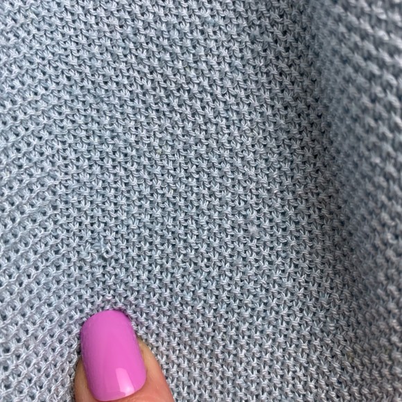 NWT A.P.C. Men's Christian Crewneck Pullover Sweater Blue Clair XL Long Sleeve - Picture 9 of 9